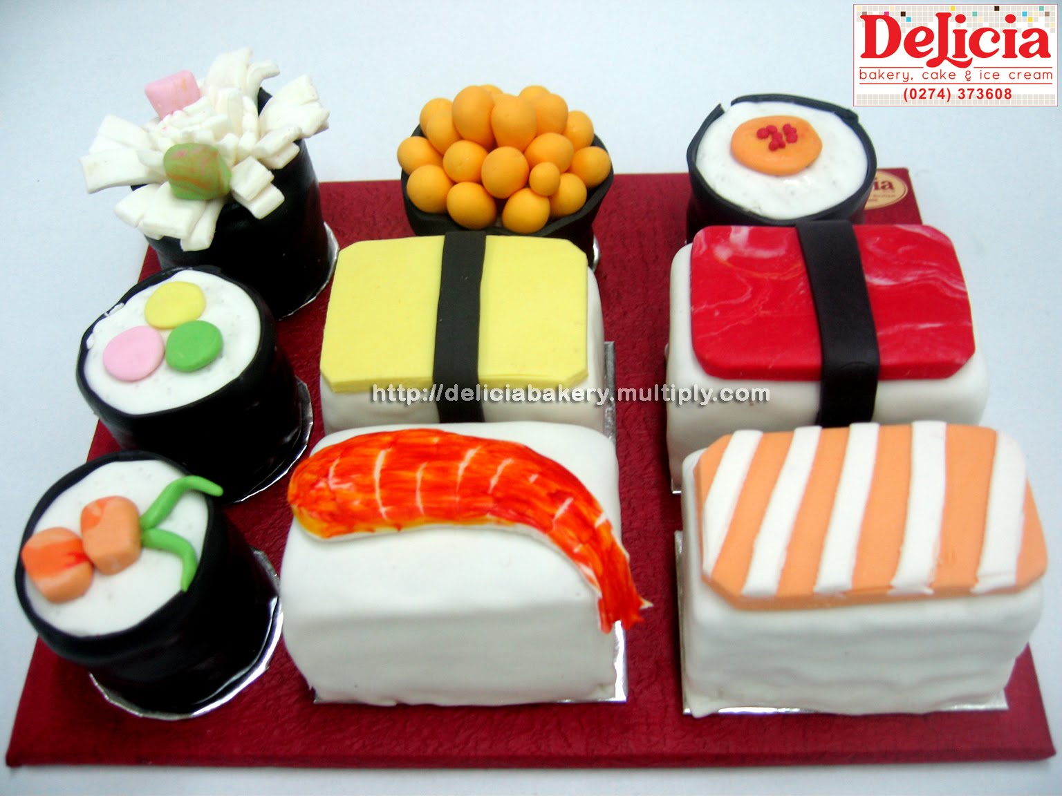 Delicia Bakery & Ice Cream Yogyakarta 3D Scuptured Cake