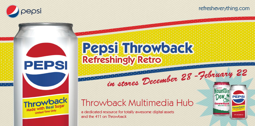 Pepsi Throwback Can