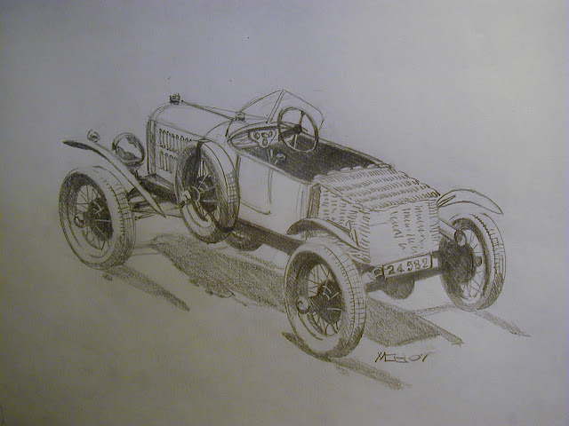 Ideas boceto special Speedster Ford A