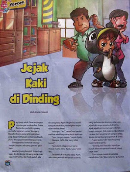 Jejak Kaki di dinding