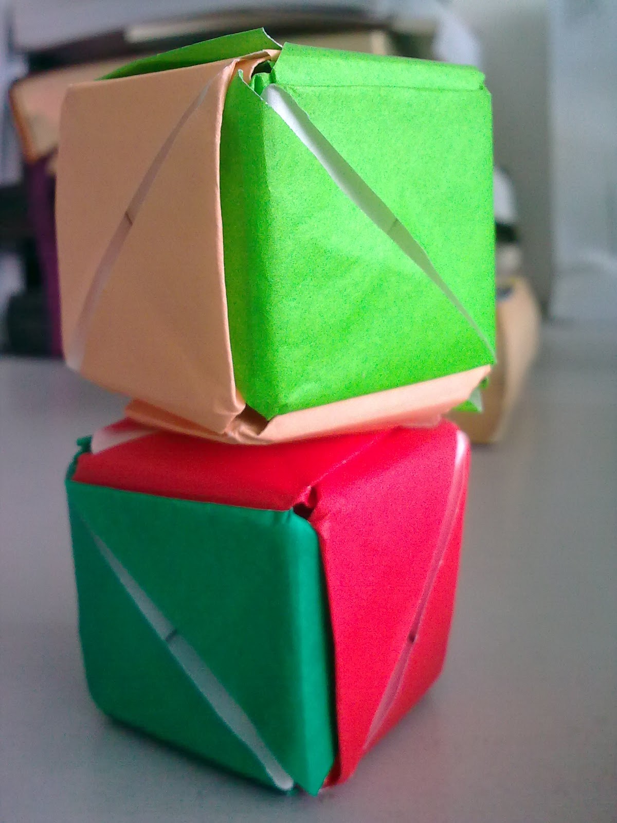 A sojourner Paper folding craft