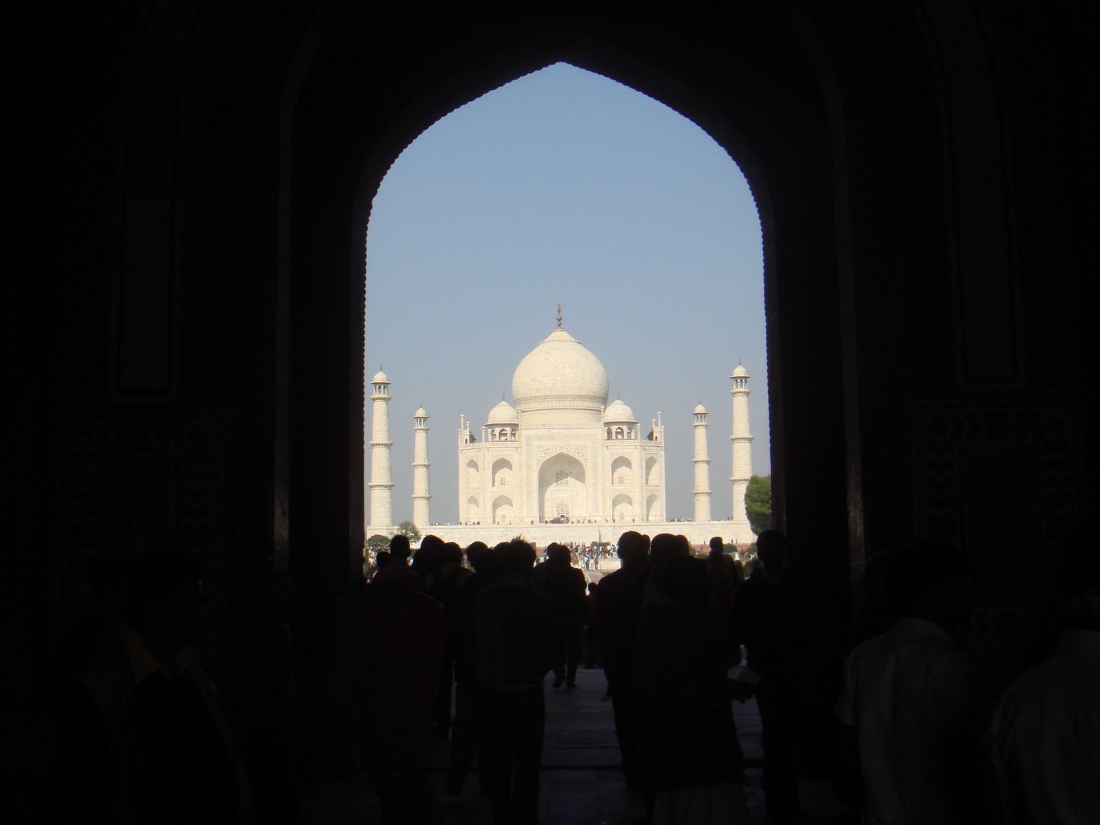 A sojourner Obsession with symmetry Taj Mahal