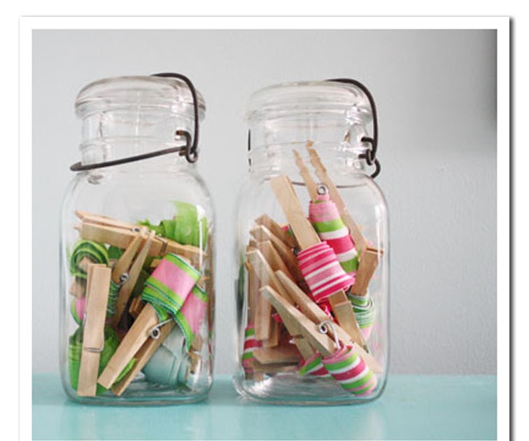 The Creativity Room ribbon storage clothespins