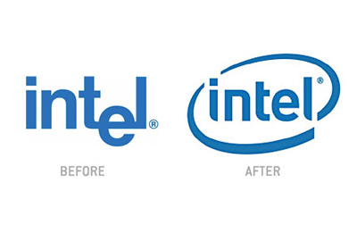 Intel logo design