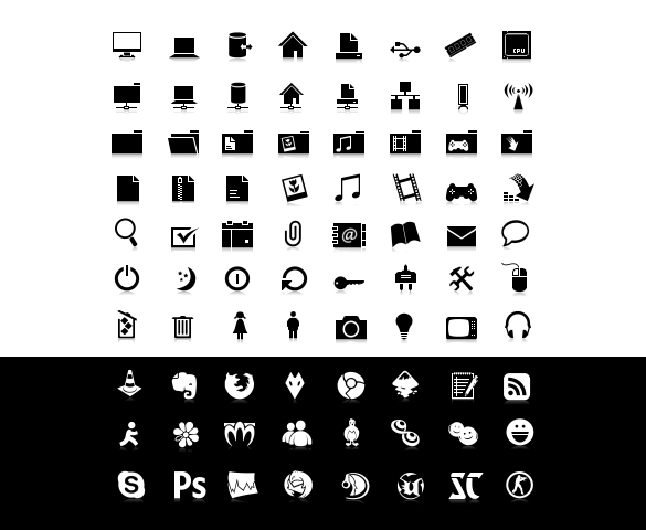 Minimalist Icon, Symbol & Pictogram Sets