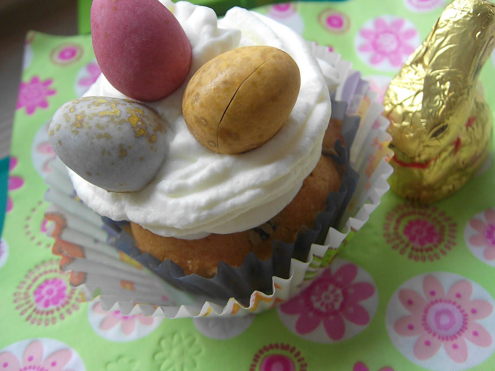 Słodkie rozmyślania Babeczki wielkanocne