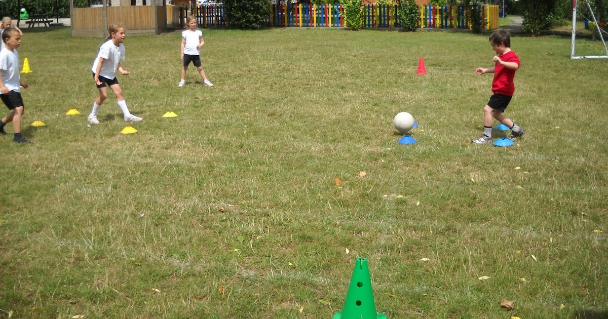 Charsfield Primary School Blog Class 1 Playing Kick Rounders