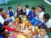 Piquenique na escola