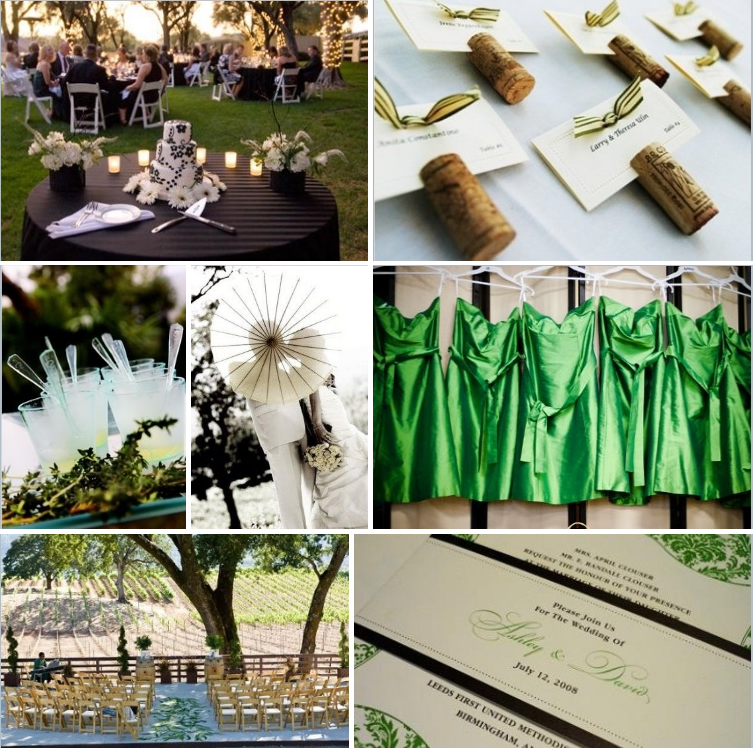 wine themed wedding ideas 