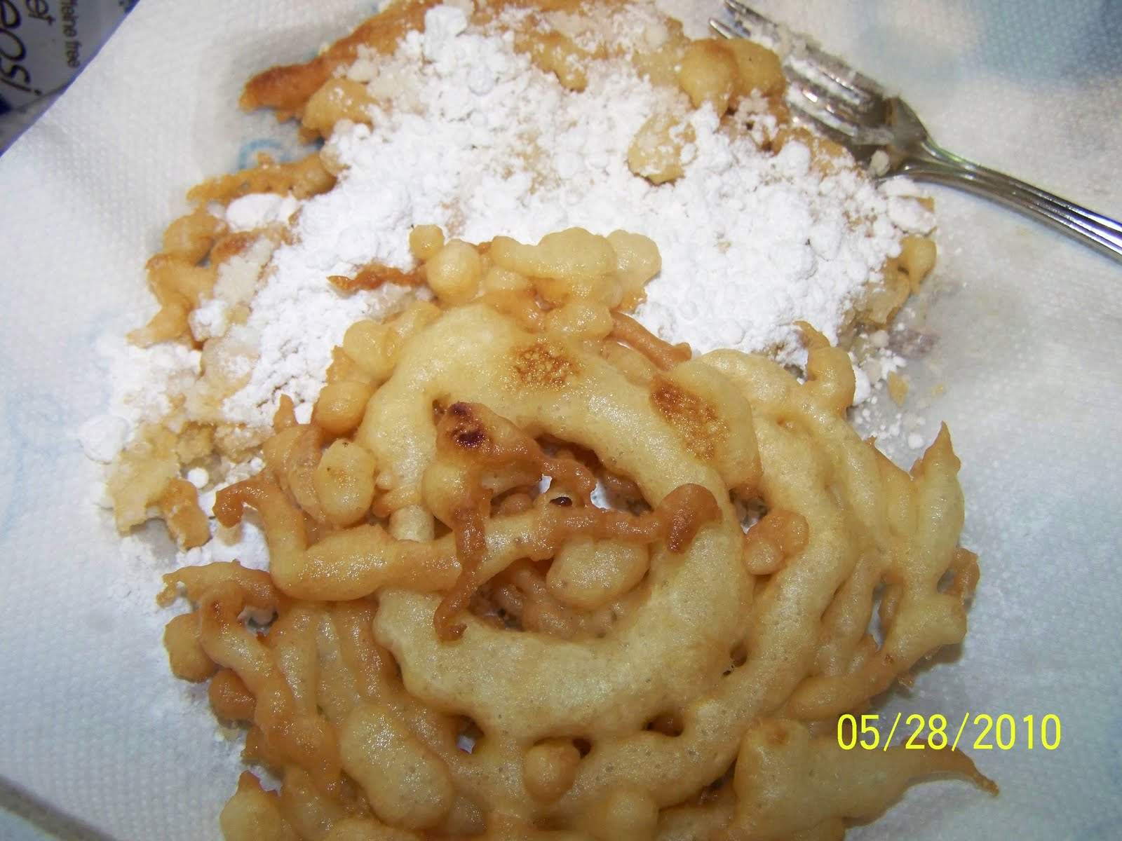 Respect Life Eat Veggies Vegan Funnel Cake