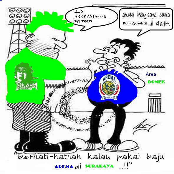 Bonek Supermania Nganjuk Gambar