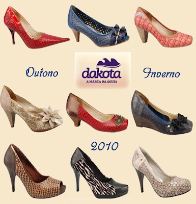 sapatos dakota nova coleção