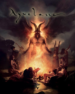 Portada del juego de rol Aquelarre