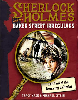 Book Cover Art for The Fall of the Amazing Zalindas by Tracy Mack and Michael Citrin