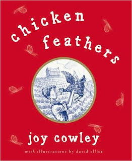 Book Cover Art for Chicken Feathers by Joy Cowley