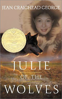 Book Cover Art for Julie of the Wolves by Jean Craighead George