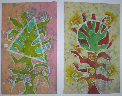 zorica, đuranić, batik, canvas, painting, art, original, tree