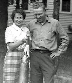 Cliff and Ann with Fish Cliff and Ann with Fish
