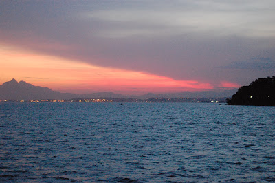 vista da barca, saindo de Paquetá, 24 de novembro de 2007