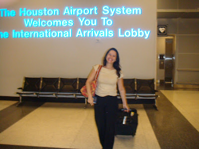 Betinha em Houston, EUA, 12 de abril de 2008
