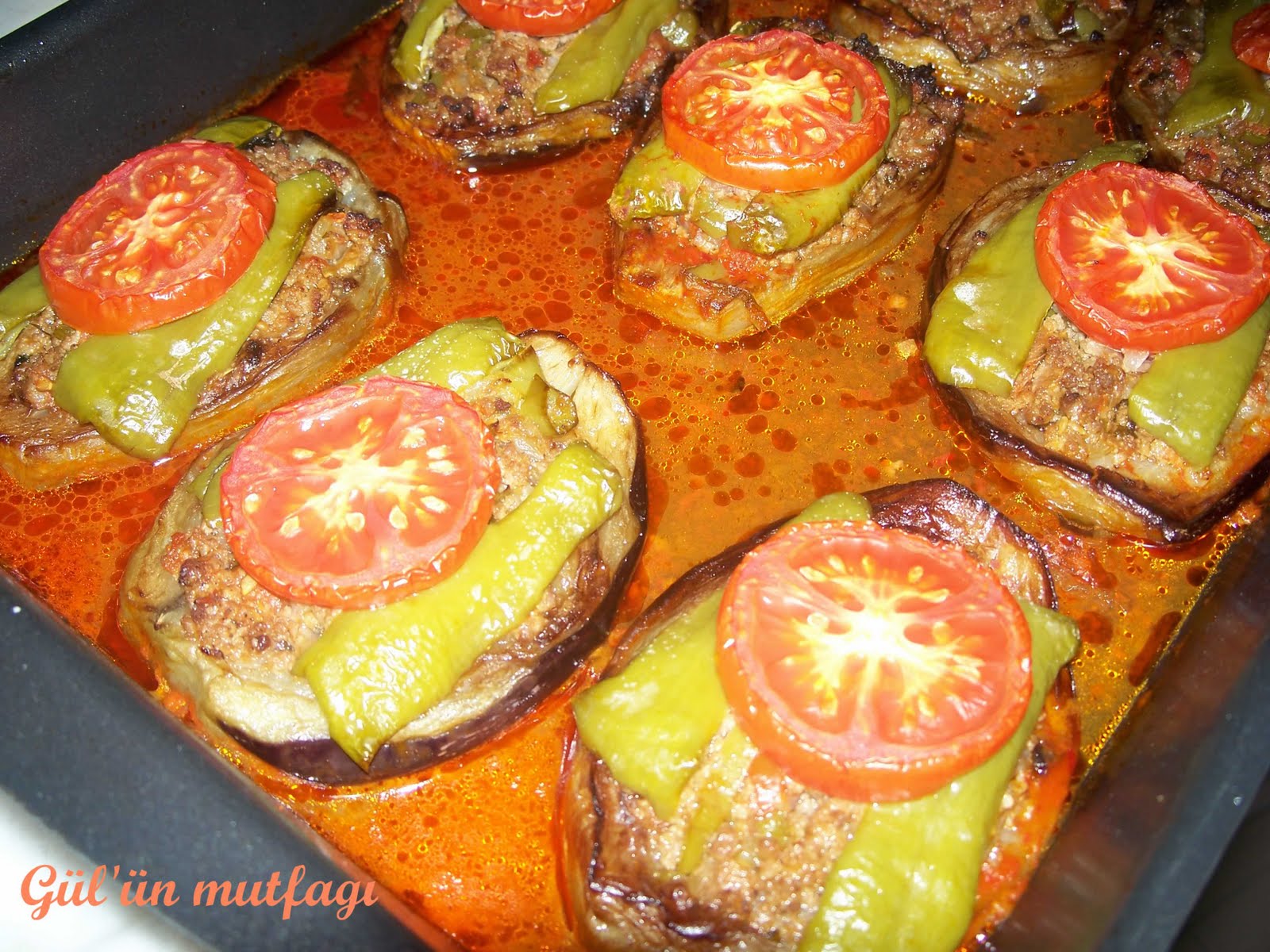 GÜLÜN MUTFAĞI: KARNIYARIK YAĞDA KIZARTMADAN(ve patlıcan oturtma)