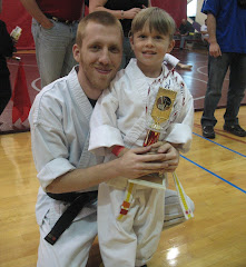 Jack and his karate teacher Mr. Brad