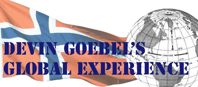 Devin Goebel's Global Experience