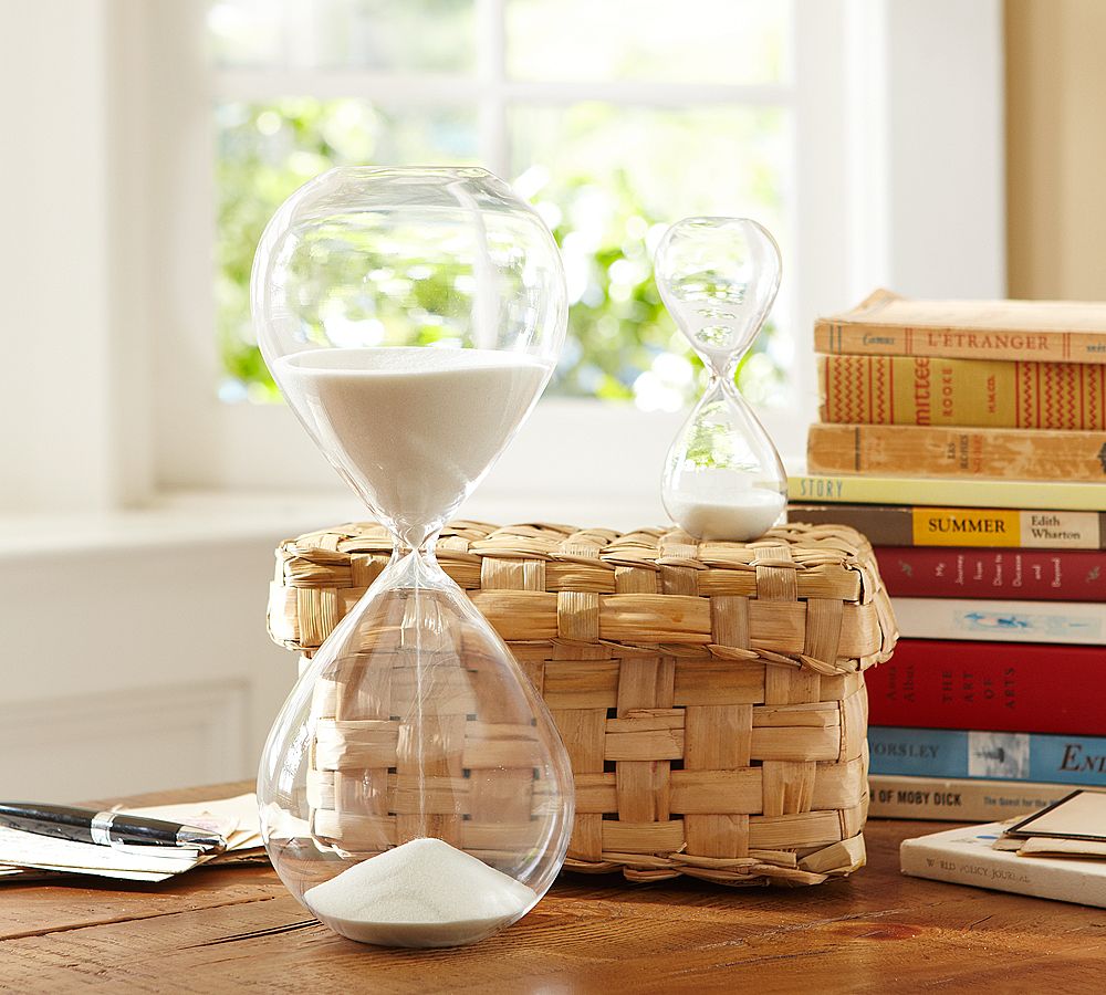 potterybarn sand timer. Hourglass sand timer, Sand timers, Hourglasses