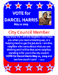 Darcel Harris for Westminster Council