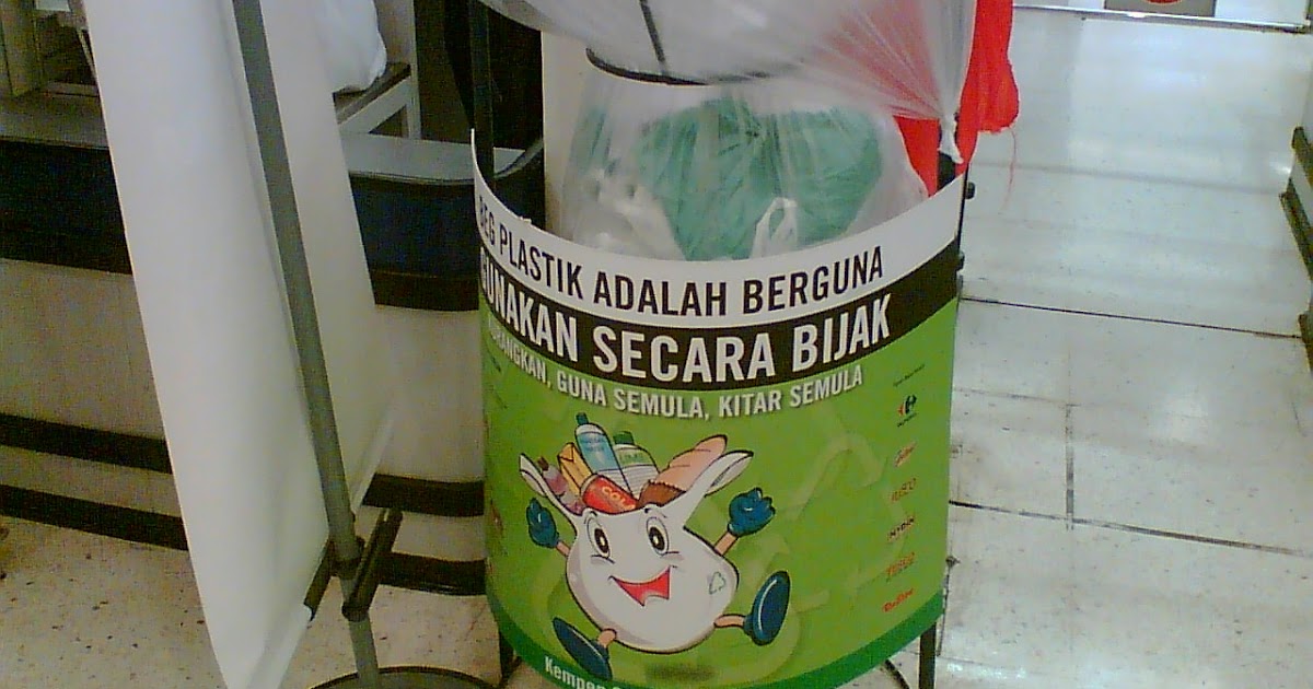 Bahasa Indonesia Hindari Tas Plastik!