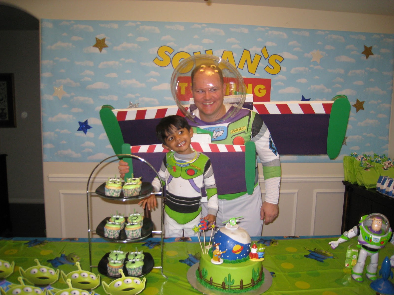 The Party Wall Toy Story Party