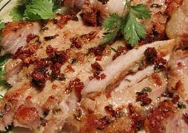 หมูทอดกระเทียมพริกไทย
