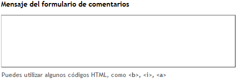 Tienes que escribir tu mensaje en el recuadro