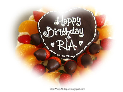 Happy Birthday Ria