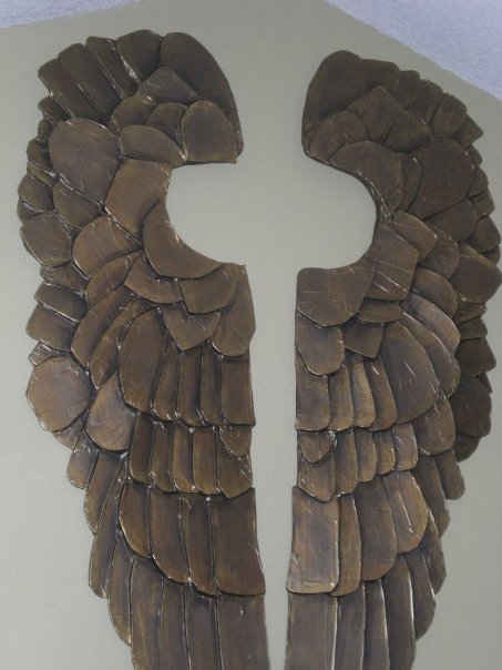 Cardboard Angel Wings