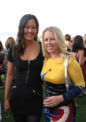 Michelle Wie and Morgan Pressel...