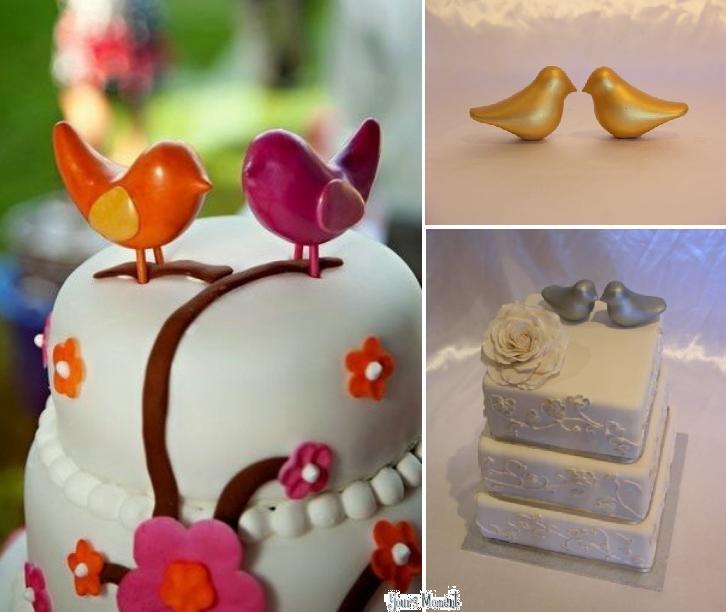 Wedding Topper Birds