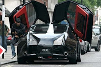 the prince Sultan of brunei customized porche rolls royce car
