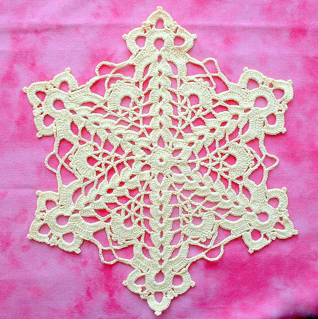 So Far, So Good CutGlass Snowflake Doily