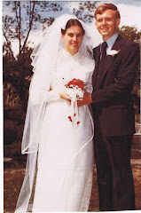 Our wedding day, 28 years ago!