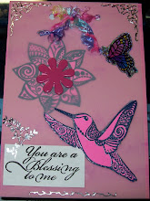 "You are a blessing to me" card