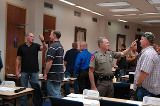Police are trained at Sam Houston State University on techniques to identify drugged drivers.