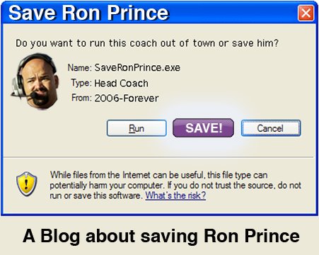 Save Ron Prince