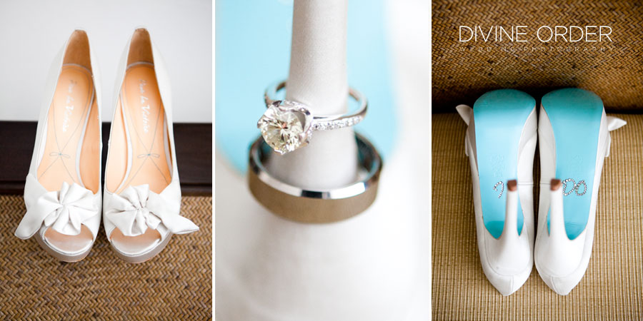 These lovelies come as shown in Ivory satin with blue soles they also come These lovelies come as shown in Ivory satin with blue soles they also come