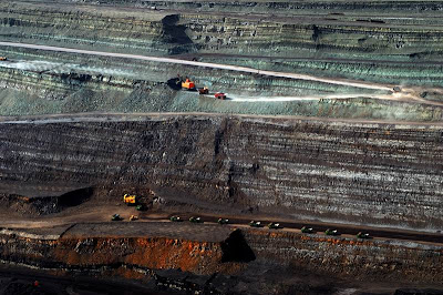 World�s Largest Artificial Pit -West Open Pit of Fushun Coal Mine