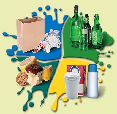 reciclaje de basura domestica