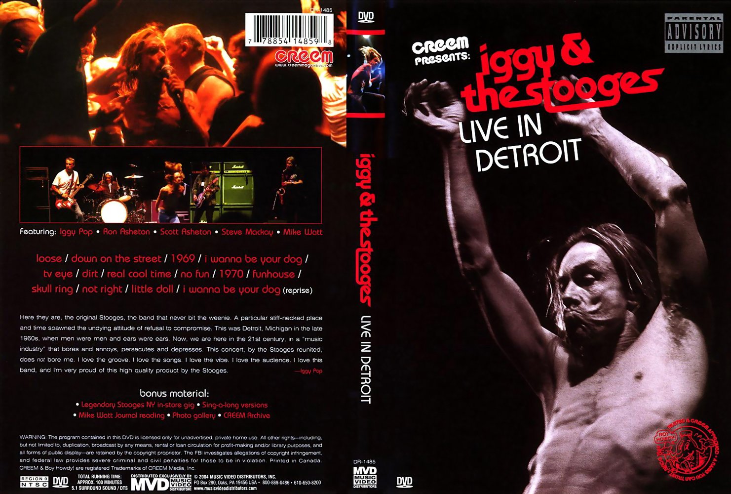 Iggy Pop and The Stooges - Live...
