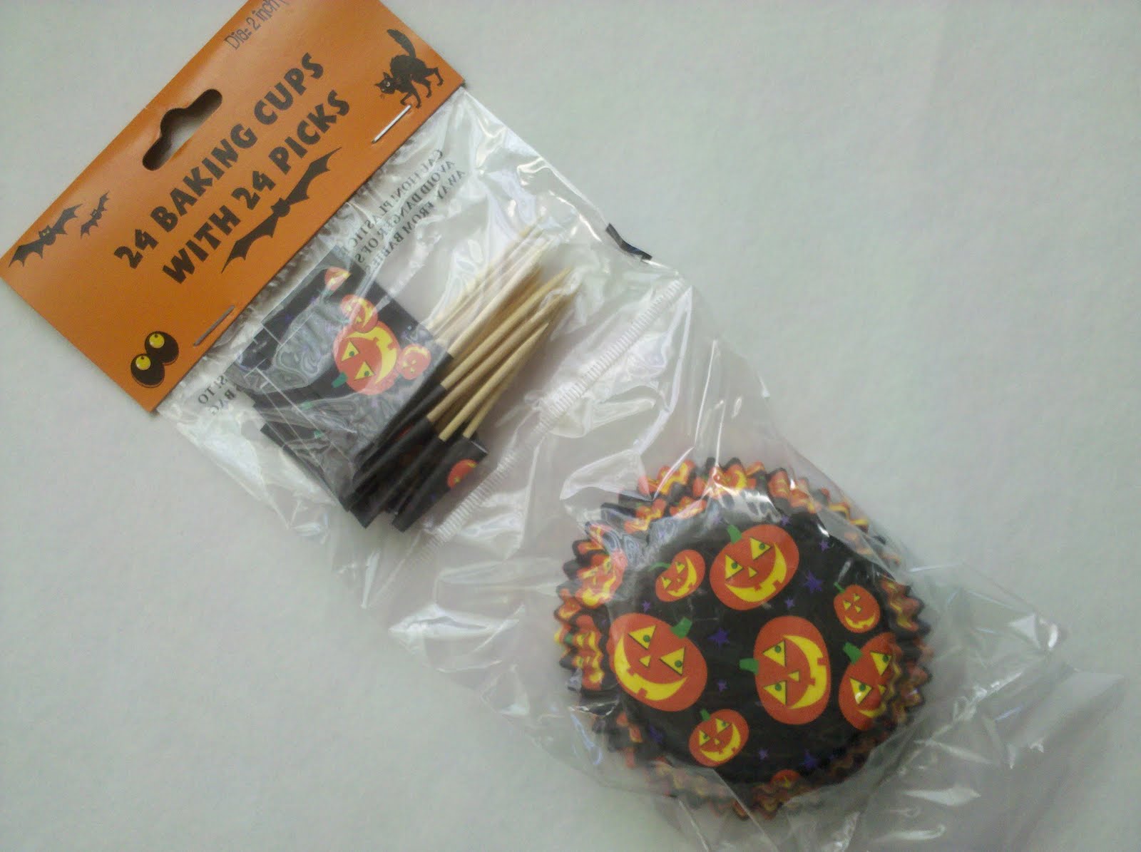 Be Brave, Keep Going Halloween Baking Cups At The Dollar Store A