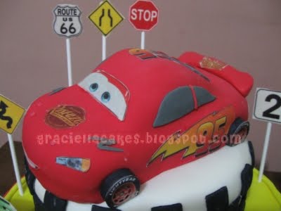 The Cars - Lightning McQueen pics of lightning mcqueen cakes. The Cars - Lightning McQueen