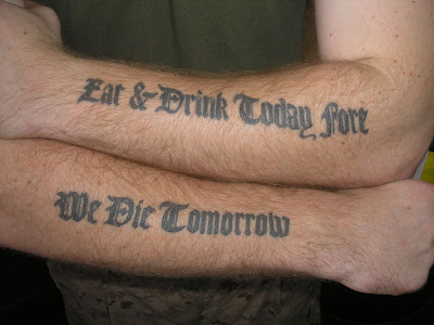Tattoo Lettering on Different Tattoo Lettering
